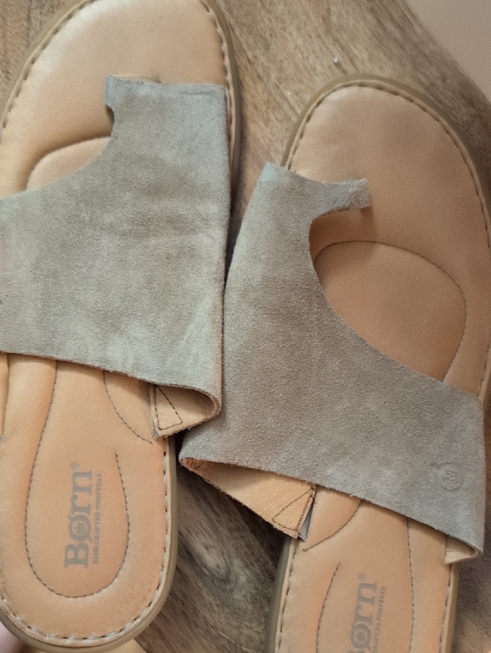 BORN Suede Sandals